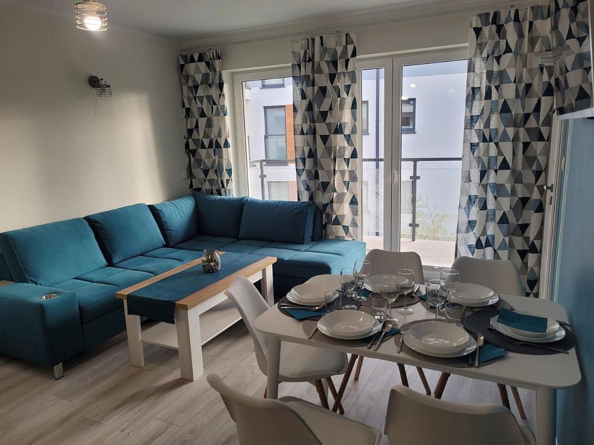 Pobierowo Baltic Apartament Turkusowy 外观 照片