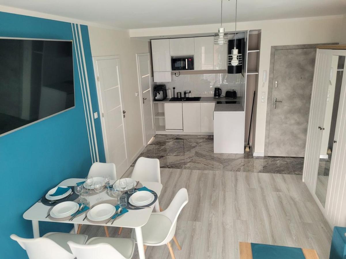 Pobierowo Baltic Apartament Turkusowy 外观 照片
