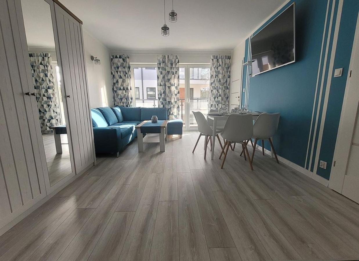 Pobierowo Baltic Apartament Turkusowy 外观 照片
