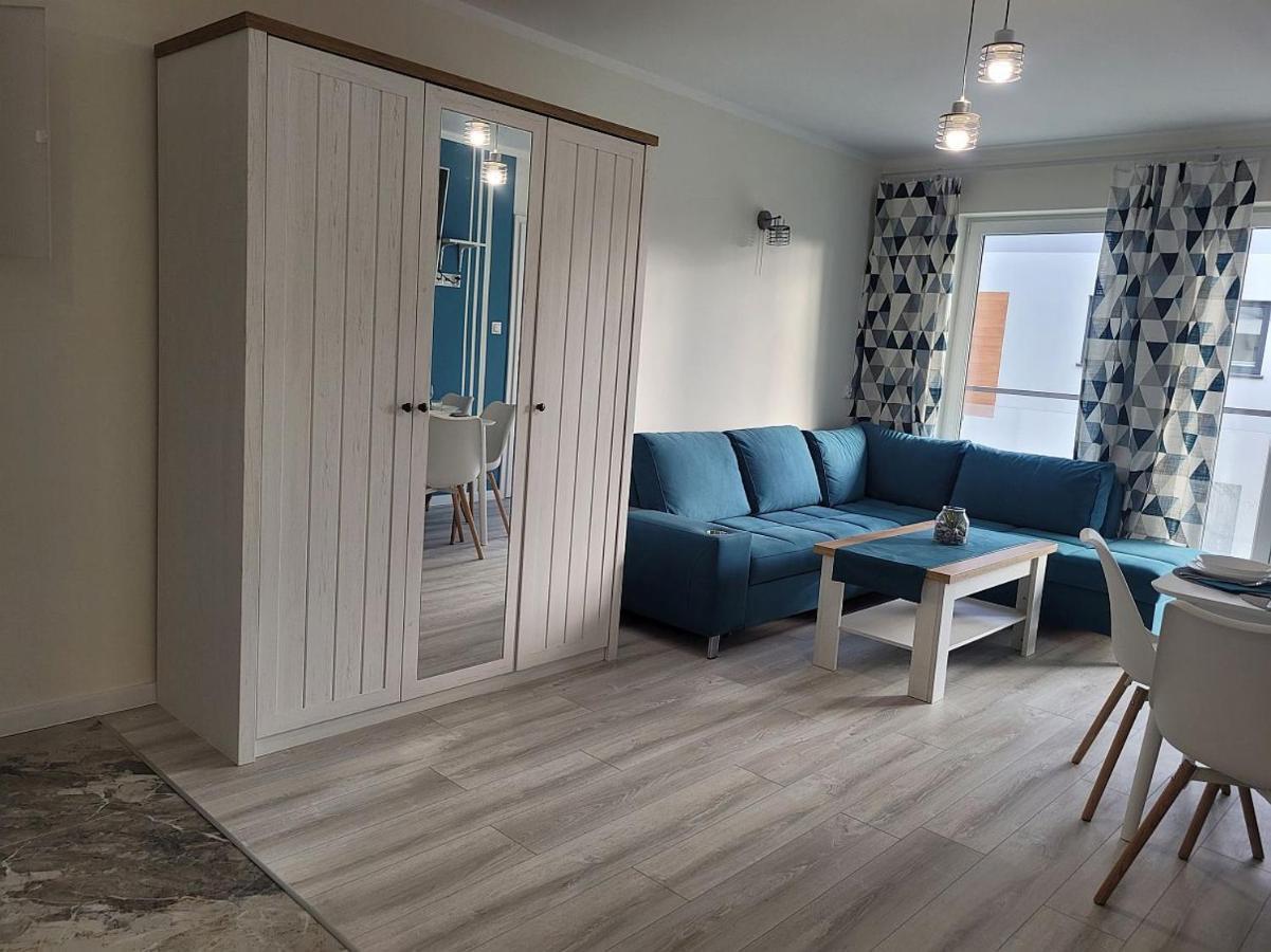 Pobierowo Baltic Apartament Turkusowy 外观 照片