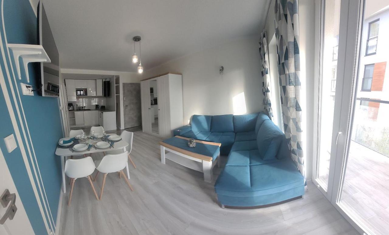 Pobierowo Baltic Apartament Turkusowy 外观 照片