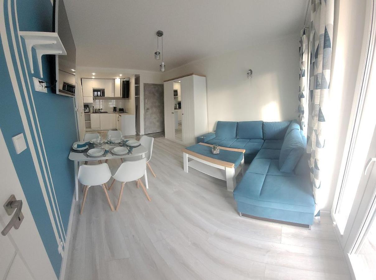 Pobierowo Baltic Apartament Turkusowy 外观 照片