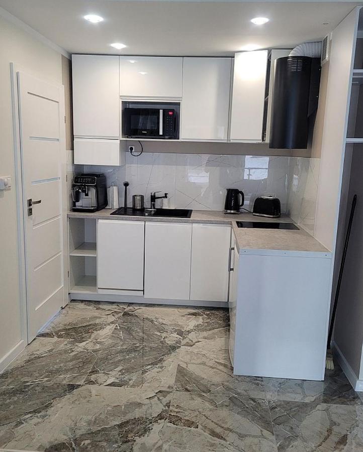 Pobierowo Baltic Apartament Turkusowy 外观 照片
