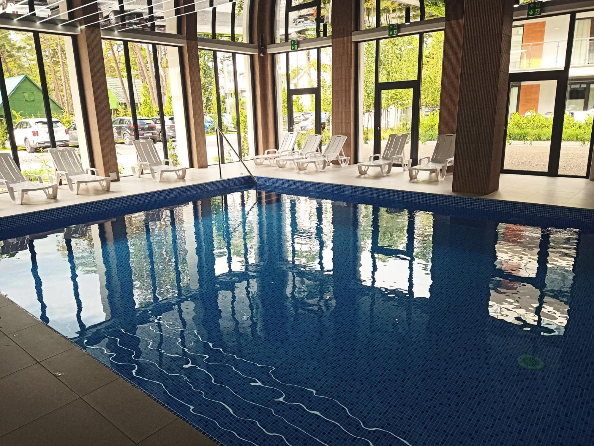 Pobierowo Baltic Apartament Turkusowy 外观 照片