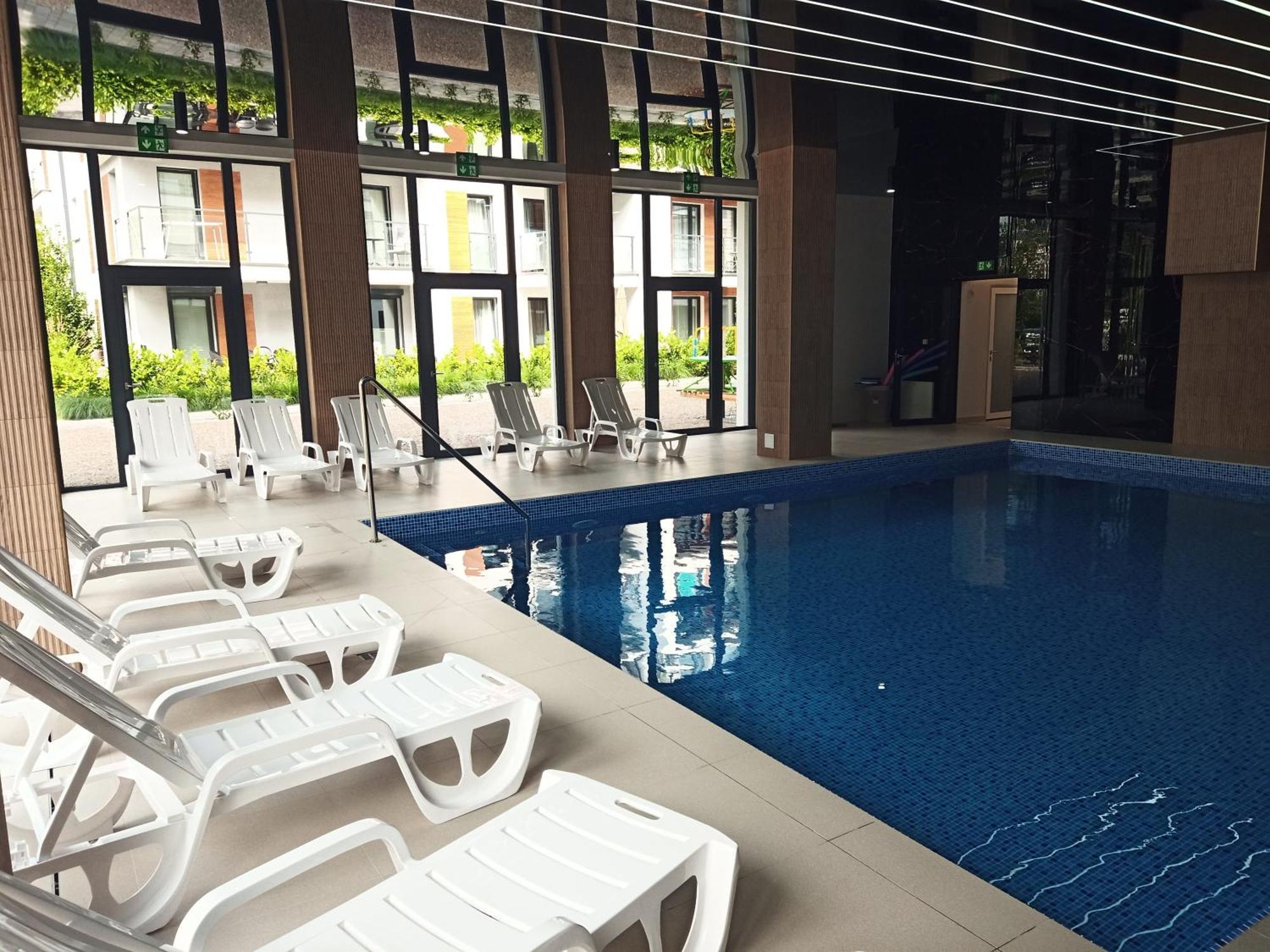 Pobierowo Baltic Apartament Turkusowy 外观 照片